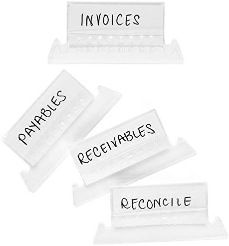 25 Blue Summit Supplies Hanging File Folder Extra Capacity, Expanding Hanging File Folders Letter Size, Extra Wide Hanging File Folders with 2” Expansion, Reinforced 12pt Paper, Assorted Colors