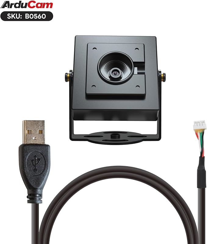 Arducam 4K USB Camera Module, AutoFocus HDR Lightburn Camera for Windows, Linux