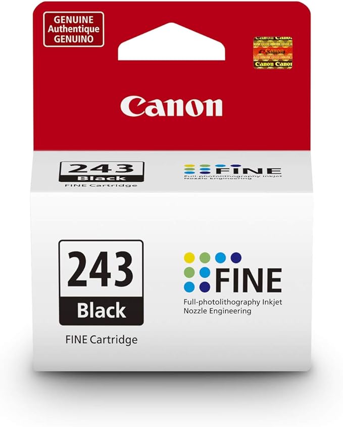 Canon PG-243/ CL-244 Ink Cartridge Multi-Pack | Compatible with Select Pixma Printers