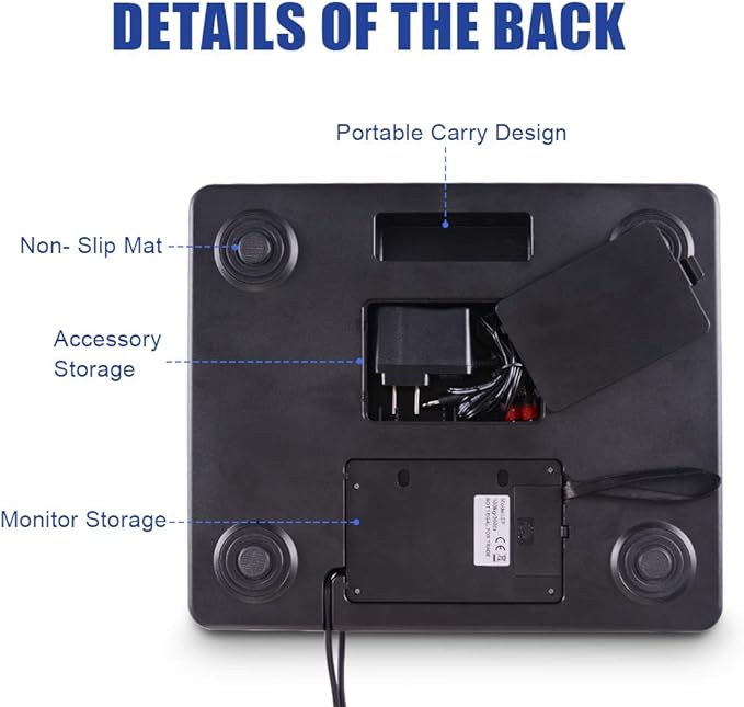 Fuzion Shipping Scale 360lb x 0.1lb, Stainless Steel Postal Scale with Timer/Hold/Tare, Digital Shipping Scale for Packages/Luggage, Battery & AC/DC Adapter