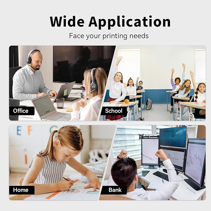 C3210 Toner Cartridges 4 Pack (with Chip) Replacement for Lexmark C3210C0 C3210K0 C3210M0 C3210Y0 Toner Cartridge for Lexmark C3224 C3326 C3426 MC3224 MC3326 MC3426 Printer Ink