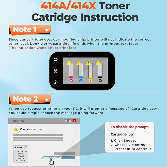414X Toner MFP M479fdw with Chip Compatible for HP 414X Toner Cartridge 4 Pack High Yield Work for Color Laser Jet Pro MFP M479fdw M479fdn M454dw M454dn MFP M480f M455dn M479dw M479 Toner W2020X 414A