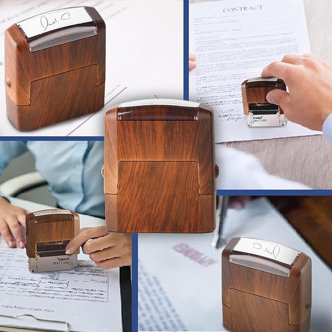 Custom Stamp-Rubber Stamps Custom,self Inking Stamps Personalized-Address Stamps Self Inking Personalized, Signature Stamp for Business, Office, Personal Use (0.78inch x0.78inch)