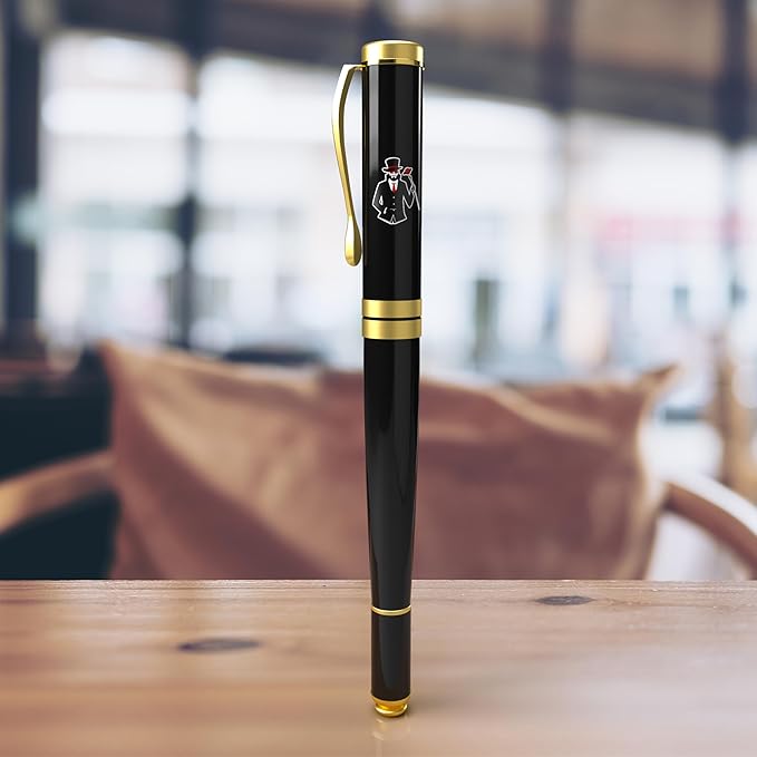 Hypernova Fancy Pen, Luxury Pen, Pens for Writing, Fancy Pens for Men & Women, Luxury for Men, Ballpoint Black Ink, Nice, Best