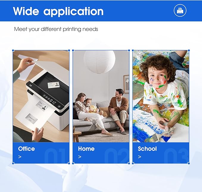 702xl Black Ink Cartridges Remanufactured Replacement for 702 Ink cartridges 702 XL T702XL for Epson WF-3720 WF-3730 WF-3733 Printer High Capacity (2 Pack)