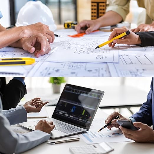 HARFINGTON 4pcs Metal Straight Ruler 30cm Metric SAE Aluminum Alloy Measuring Rulers Scale Tool with Hole for Measure Study Reading Classroom Office, Purple