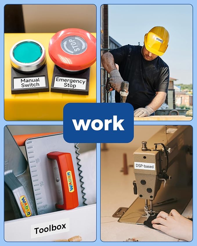 3-Pack 24mm 0.94 Laminated White Tape Replace for Brother Label Maker Tape TZe-251 Compatible with Brother P Touch TZ TZe 1" Refills for PT D610BT D600 700 P710BT PTP750W, Label KINGDOM Tze251