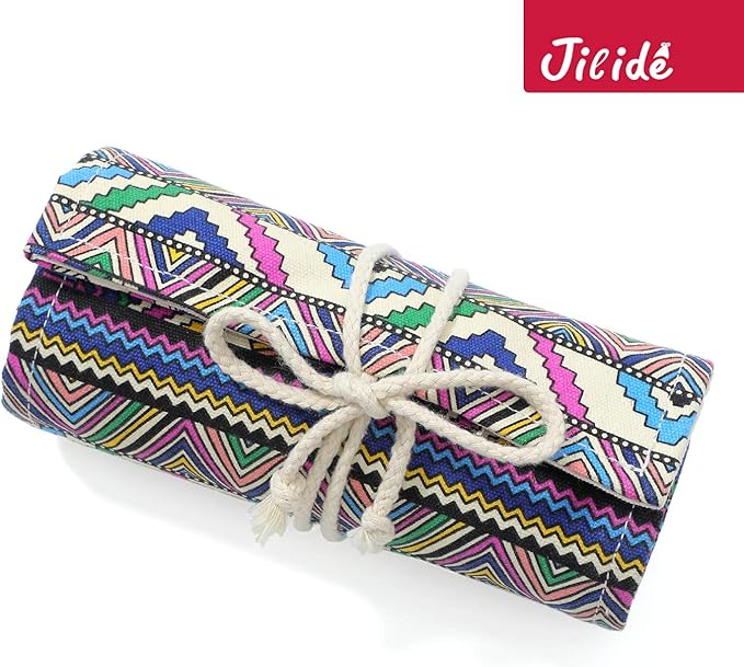 Erasable Colored Pencils Set for Adults and Kids 36 Count Coloring Pencils for Drawing, Sketching, Adult Coloring Books with Eraser, Sharpener, Canvas Pencil Roll Wrap Back to School Supplies