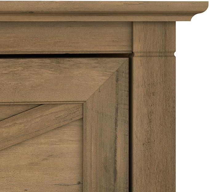 Bush Furniture Key West Lateral File Cabinet, Modern Farmhouse 2 Drawer File Cabinet for Home Office