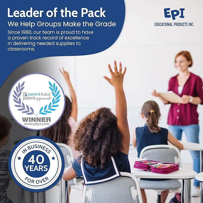 EPI Spiral Notebook | 1 Subject - College Ruled - 70 Sheets, Durable Spiral Binding | 10.5 x 8 in | Classroom Supplies | School, Office, Note Taking, Journaling - 48 Pack