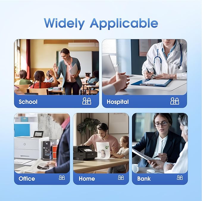 822XL Ink Cartridges Remanufactured Replacement for Epson 822 822XL T822 Ink Cartridge, 822xl Black Combo Pack for Workforce Pro WF-3820 WF-4833 WF-4830 WF-4820 Printer (2 Black)