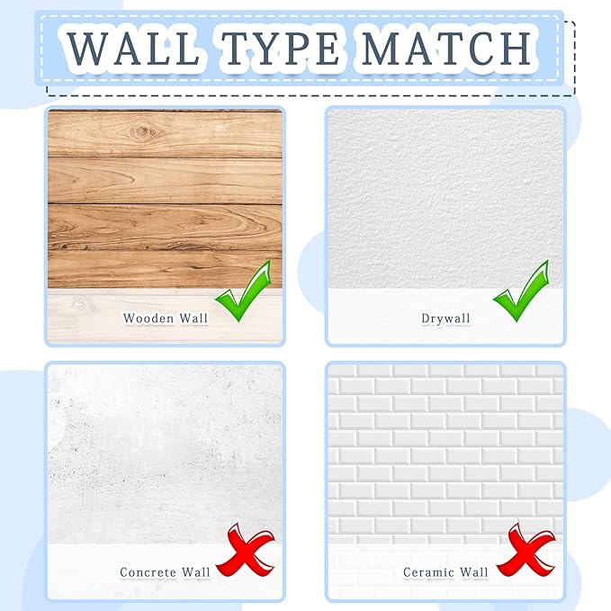 30 Pieces Push Pins, Metal Thumb Tacks for Picture Photo Hanging, Wall Pins for Board Posters Bulletin Maps, Wall Tack for Office Home Decorative