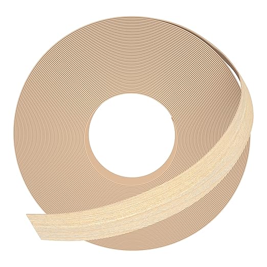 GSCIT Club Maple Edge Banding, 3/4 inch x 500ft roll of Wood Edge Banding Preglued Flexible, Veneer Tape Banding for Cabinet Repair