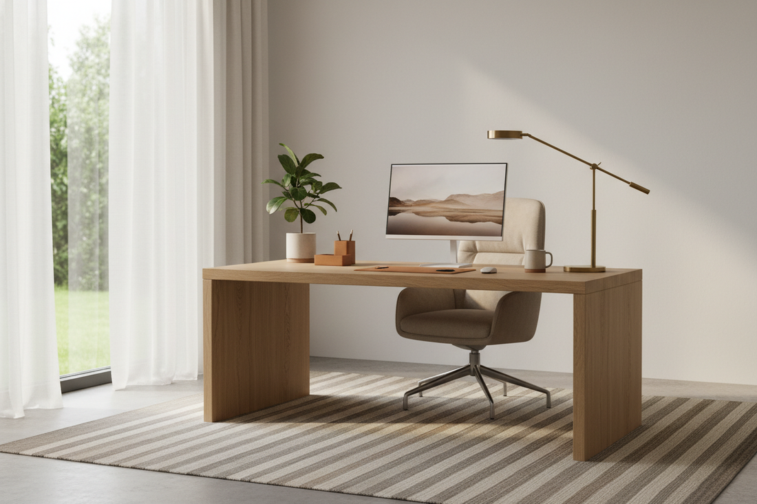Quiet Luxury at Your Desk: How to Build a Timeless, Calm & Productive Workspace in 2025