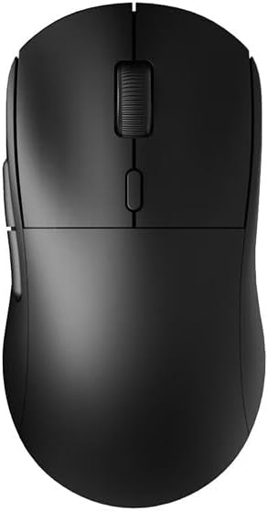 FIRSTBLOOD ONLY GAME. AJ199 60G Ultra Lightweight Wireless/Wired Gaming Mouse, 26K PAW3395 Sensor, Black