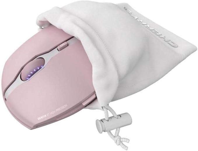 CHERRY GENTIX BT Wireless Bluetooth Mouse, Multi-Device Function for up to 3 Devices, Switchable Resolution (1000/2000 DPI), 7 Buttons and Scroll Wheel, Battery Operated, Black (Cherry Blossom)