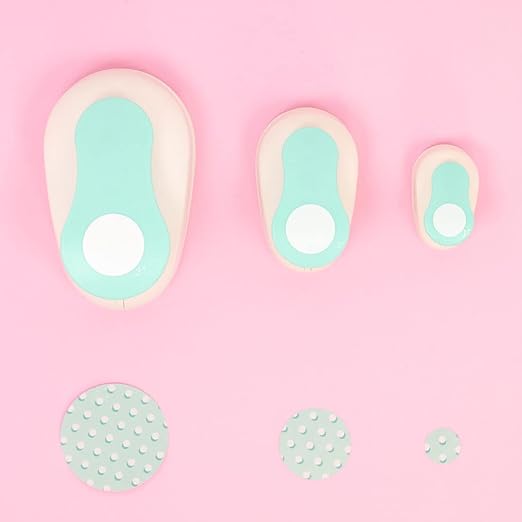 Craftelier - 1 Inch Circle Punch with Lever Press | Shape Hole Puncher for Paper Crafts | Round Hole Punch to Create Scrapbooks, DIY Cards & Journals | Mini Hole Punch for Paper & Cardstock.