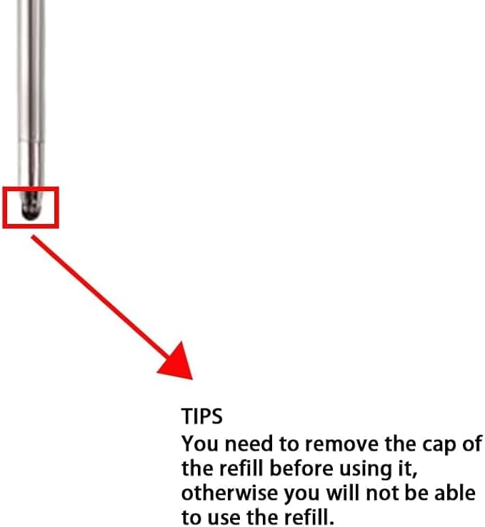 4-in-1 Four-Color Multifunctional Pen Refill, Black/Red/Blue Ballpoint Pen Refill,Great Gift for Friends, Loved Ones (Refill Blue)