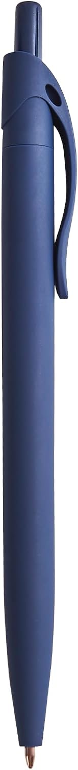 BallPoint Pens, 100 Pack (BLACK Ink),Bulk Pens, Navy Blue Barrel,Click Pens for Office Home and School, Retractable Ballpoint Pens, Medium Point, 1.00MM (Navy Blue)