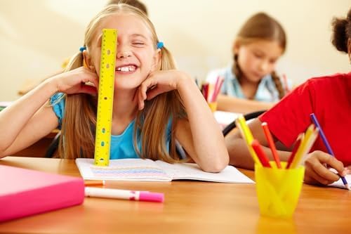 100 Pack Rulers Bulk for Classroom Kids | 12 Inch Rulers with Imperial (US Inches) and Metric (CM/Millimeter) Measure for Teachers, Students