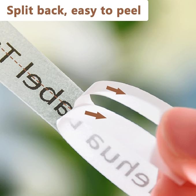 Hehua 18mm 0.7 Laminated Clear Label Tape Compatible for Brother Clear Label Maker Tape TZe-141 TZe141 TZ-141 TZ141 for P Touch PT D400 D450 D600 D610 P710BT, 3/4'' x 26.2ft Black on Clear, 3 Pack