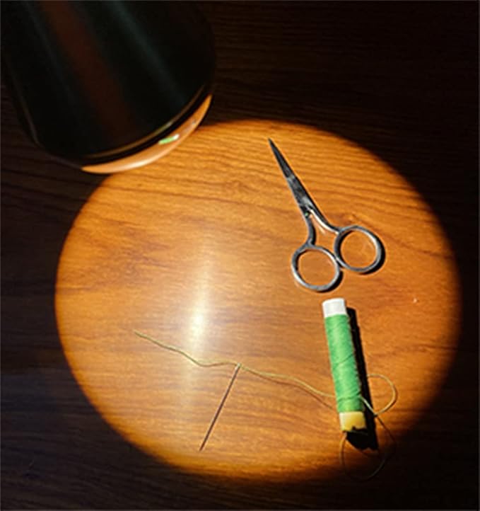 HomeFocus - Bedside Table Lamp,LED Desk Lamp,Reading Light,Eye-Caring for Reading Lamp,LED 5W,Touch dimmable Bedside lamp,Bedside Night Light,Metal,Satin Nickel.