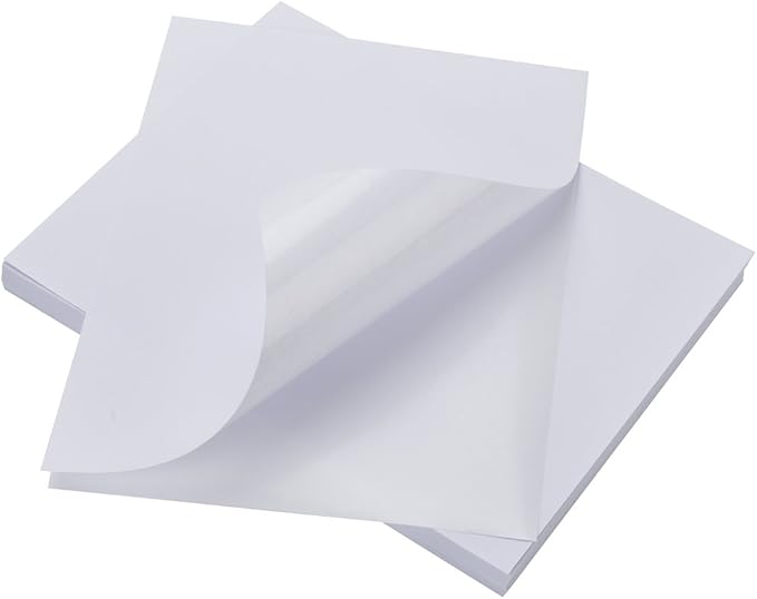 Full Sheet Address Labels for Laser/Inkjet Printers, White, 8.5 x 11 Inch, 1 Pack of 100 Labels