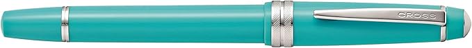 Cross Bailey Light Refillable Fountain Presented in a Everyday Gift Box - Medium Point, Black Ink, Polished Teal