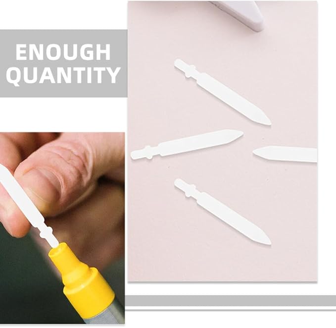 50pcs 0.7mm Acrylic Paint Marker Replacement Nibs - Nylon Pen Tips for Paint Pens, Easy to Install, Friendly, Ideal for Art Projects, Diy Crafts