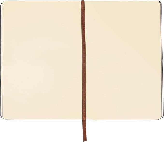 300 Pages Leather Blank Journal Notebook,Softcover Leather Blank Journal Notebook for Women Men,300 Pages Notebook for Work,Office,School Note Taking,5.7'' X 8.3'',green