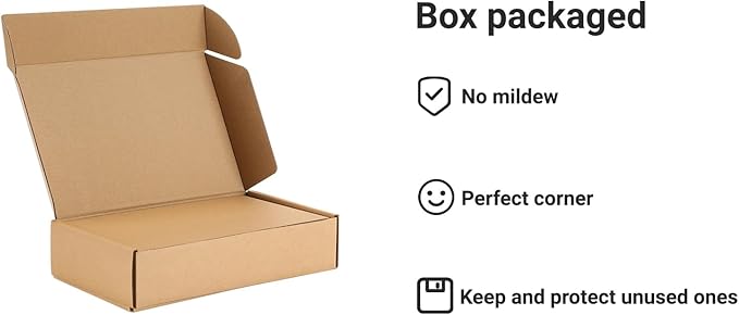 25 Pcs Book Board, Binder Board, Cover Board, Heavy Duty Chipboard for Book Binding, DIY Cardboard (Brown, 9 x 12 Inch 80PT)