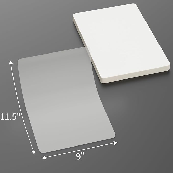 Clear Thermal Laminating Pouches – 9 x 11.5 Inch, 5 mil Thick (50 Pack) – Professional-Grade Lamination Sheets for Documents, Photos & Crafts – Fits 8.5 x 11 Letter Size Paper - [5mil 50 Packs]