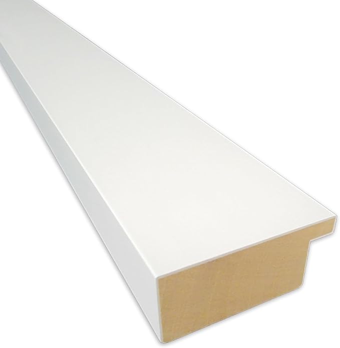 Amanti Art Natural Cork Board for Wall, 25x57 Vision Board with White Frame, Oversize Corkboard Office Decor for Home Organization, Casual Corkboard Pinboard to Display Items for Home Organization in