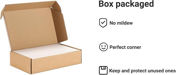 25 Pcs Book Board, Binder Board, Cover Board, Heavy Duty Chipboard for Book Binding, DIY Cardboard (White, 10 x 12.5 Inch 80PT)