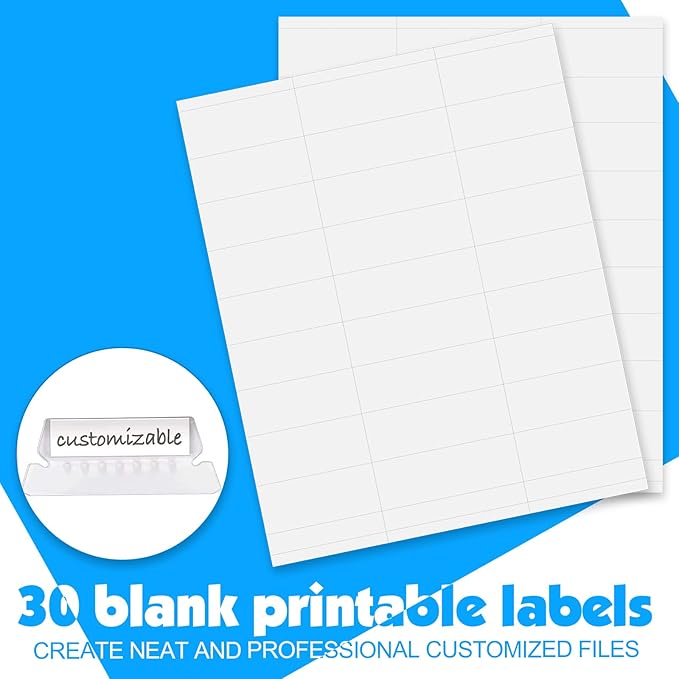 HERKKA Extra Capacity Hanging File Folders, 30 Pack Reinforced Letter Size Hanging Folders with Heavy Duty 3 Inch Expansion, Designed for Bulky Files, Medical Charts, Adjustable Tabs, Assorted Colors