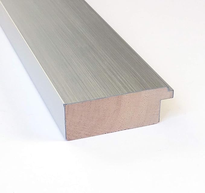 Amanti Art Natural Cork Board for Wall, 20x28 Vision Board with Silver Wood Frame, Medium Corkboard Office Decor for Home Organization, Modern Corkboard Pinboard to Display Items for Home