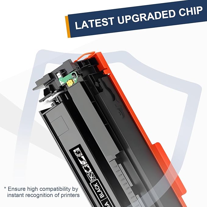 215A Toner Cartridges Black(with Chip) Compatible with 215A Toner Cartridges W2310A for Color Pro MFP M182nw M183fw M182 M183 M155 Printers (2 Pack, Black)