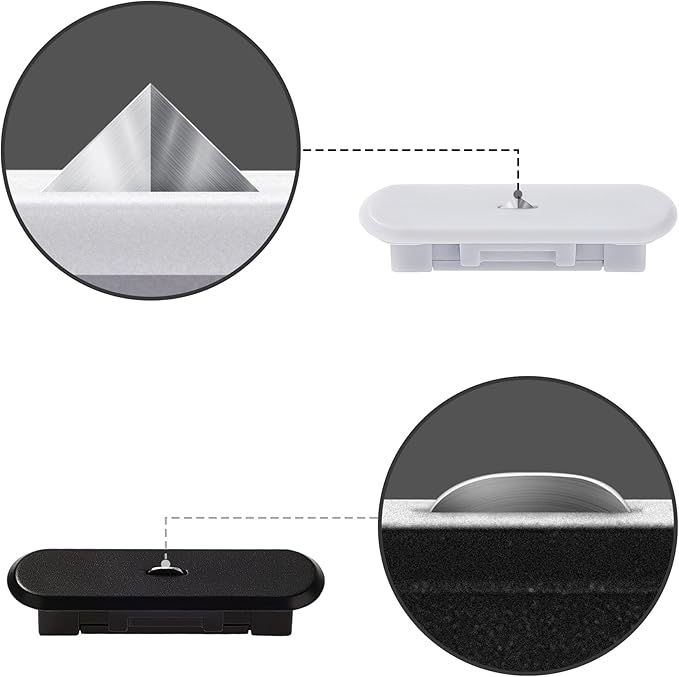 6-Pack Trimmer Replacement Blades for Fiskars Paper Trimmer, Replacement Blade for All Series of Fiskars/Portable&Precision Trimmer,Arts and Crafts,4 Cutting&2 Scoring Blades,a Slider,Blue