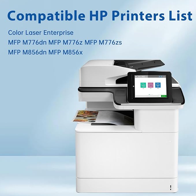 659A Toner Cartridge with Chip Replacement for HP 659A W2010A Toner Cartridge for Color Laser Enterprise MFP M776 M856x M856dn M776z M776dn Printer, 1 Pack 659A Toner Black