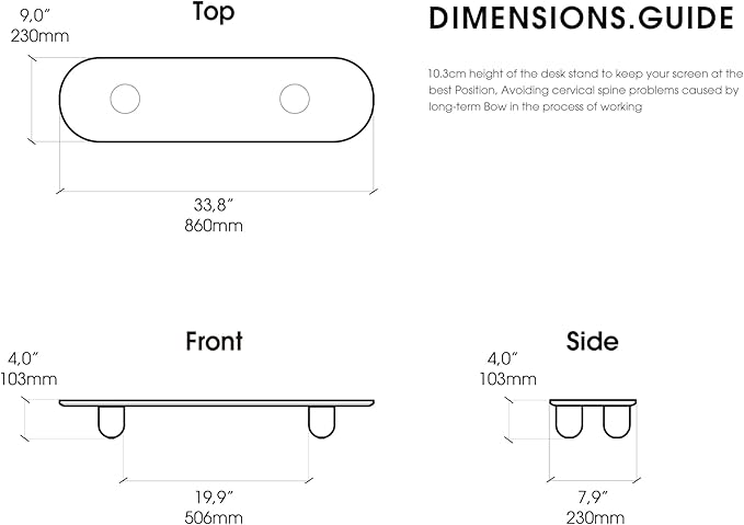 Fenge Monitor Stand Riser, 34 Inch Dual Monitor Riser for Large Monitors, Desk Organizer with Wooden Shelf & Solid Wood Legs, Computer Stand for Laptop, TV, PC, Printer, Red