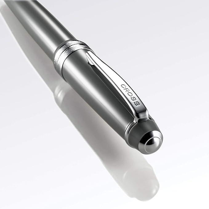 Cross Bailey Light Refillable Rollerball Pen Presented in a Everyday Gift Box - Medium Point, Black Ink, Polished Teal