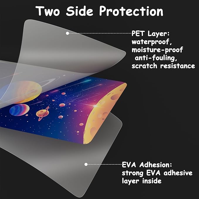 Clear Thermal Laminating Pouches 3mil Letter Size Plastic Laminator Sheets 9 x 11.5 Inch (1000 Pack)