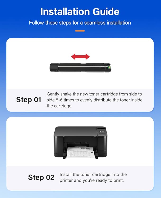 AltaLink C8030 C8035 C8045 Toner Cartridge Set 4-Pack Replacement for Xerox 006R01697 006R01698 006R01699 006R01700 Compatible for Xerox C8030 C8035 C8045 C8055 C8070 Printer Black Cyan Magenta Yellow