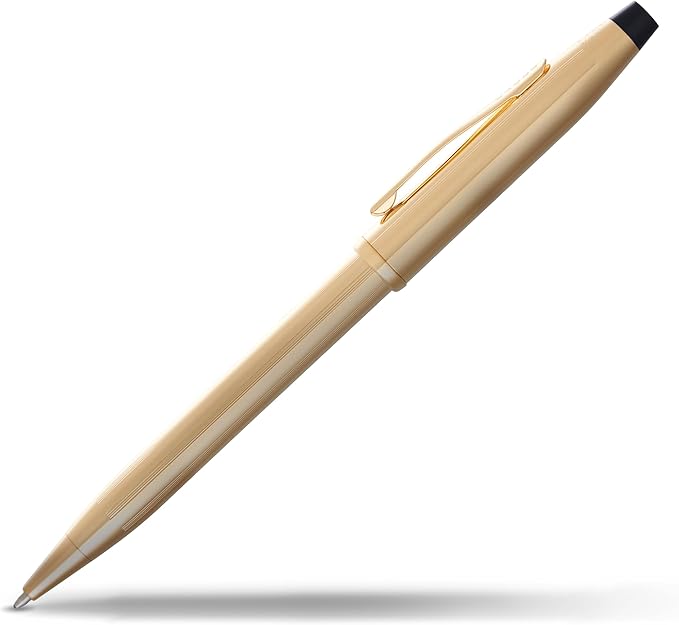 Cross Century II Refillable Ballpoint Pen Presented in a Luxury Gift Box - Medium Point, Black Ink, Gold