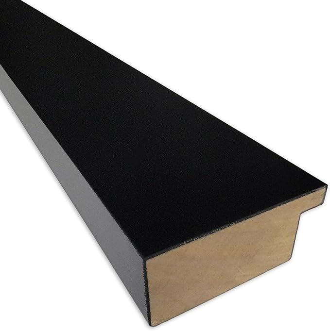 Amanti Art Black Cork Board for Wall, 19x27 Vision Board with Black Wood Frame, Medium Corkboard Office Decor for Home Organization, Modern Corkboard Pinboard to Display Items for Home Organization