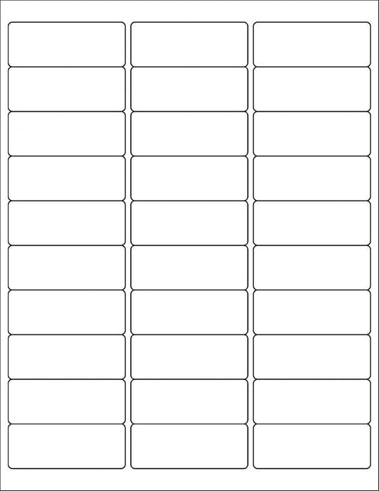 BESTEASY 30-up 2000 Sheets 1" X 2-5/8" Address Shipping Labels for Laser and Inkjet Printers, FBA Product Labels (60000 Labels)