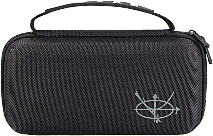 BOVKE Calculator Case for Texas Instruments TI-Nspire CX II CAS/CX II/CX CAS/CX Color Graphing Calculator and More - Extra Mesh Pocket for USB Cables and Other Accessories, Black