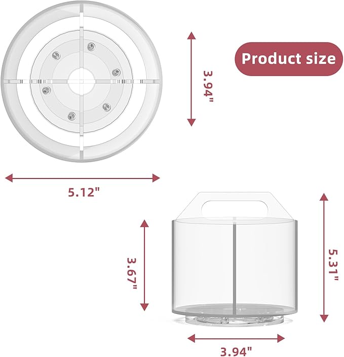 2 Pack Pen Pencil Holder for Kids, Rotating Pen Holder for Desk Organizer, 4 Compartments Art Supply Marker Organizer and Storage, Kids Desk Organizer Marker Holder Caddy Art Supply Organizer for Desk