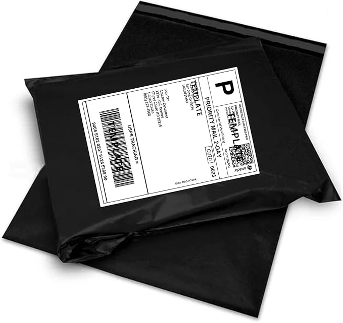 Coopaty Half Sheet Shipping Labels for Laser and Inkjet Printers 8.5 x 5.5 Mailing Address Labels, Permanent Adhesive (1000 Sheets, 2000 Labels)