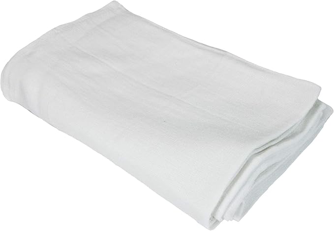 Arkwright Surgical Huck Towels - (Pack of 12) Lint Free & Highly Absorbent Pre-Treated Cotton Cleaning Cloths, Perfect for Medical, Auto Detailing, Window Glass, and Shop, 16 x 26 in, White